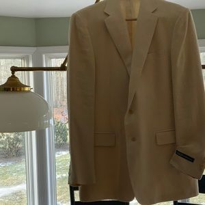 Mens Silk and Linen Ralph Lauren Blazer